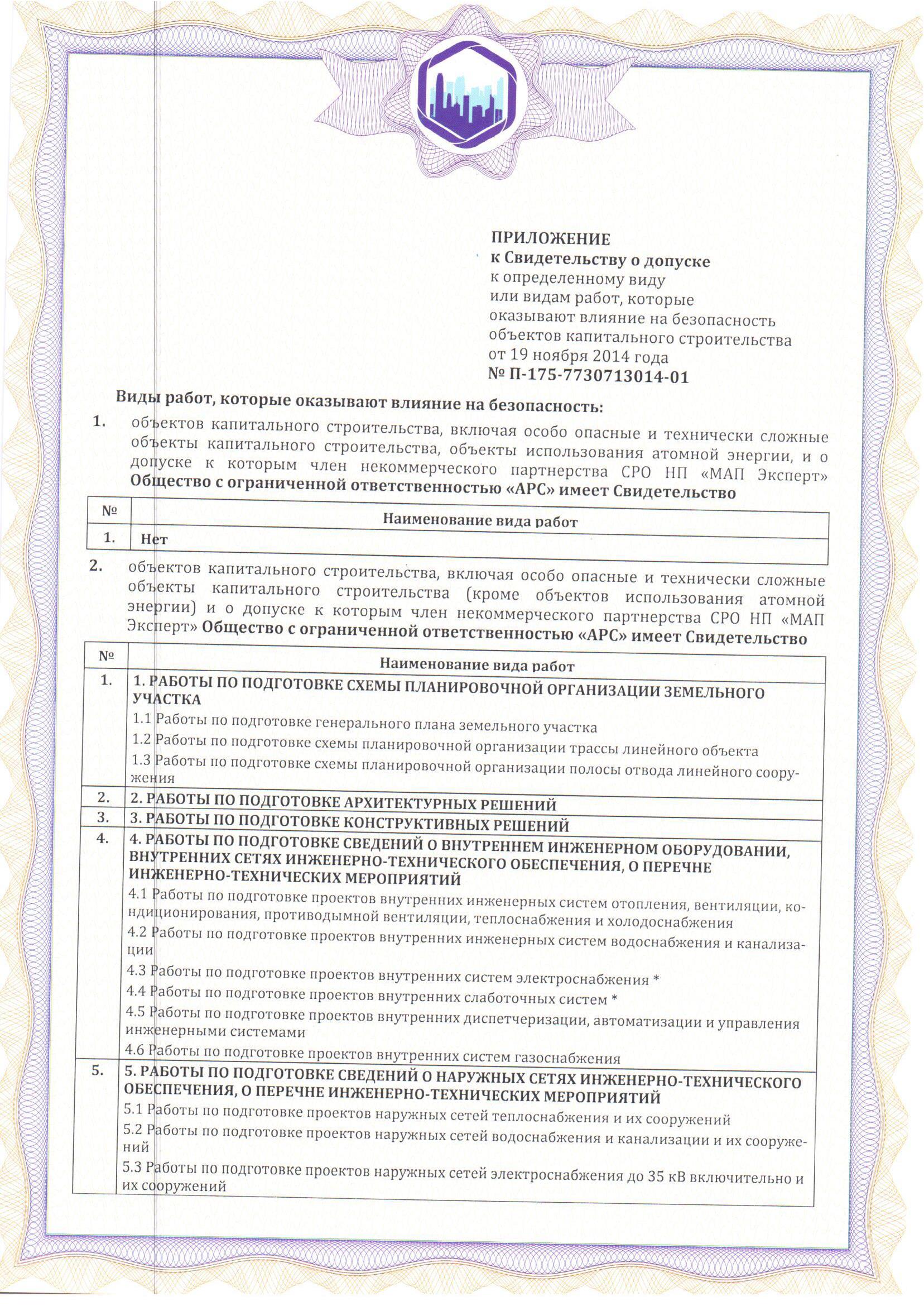 Сро эксперт проект